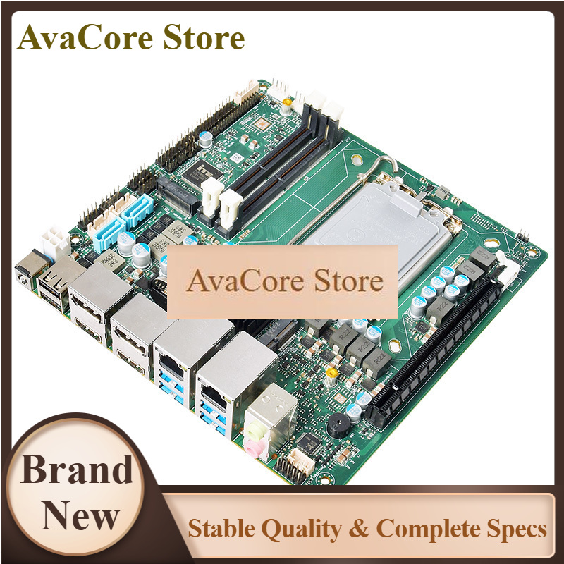 Lga1700 Itx Motherboard Ddr5 - لوحة أم AvaCoreITX610B صناعية صغيرة الحجم