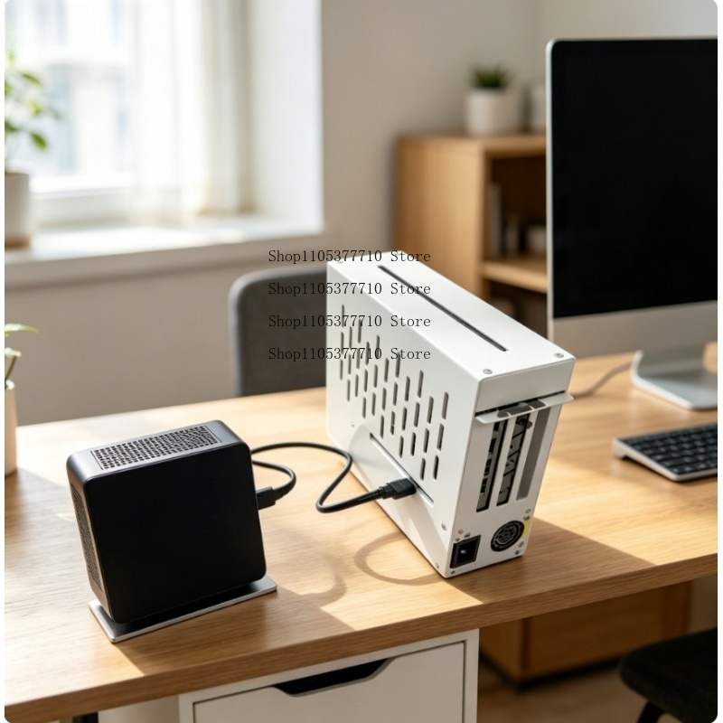 Oculink Egpu Mini Pc - قاعدة توصيل EGPU متكاملة، متوافقة مع
