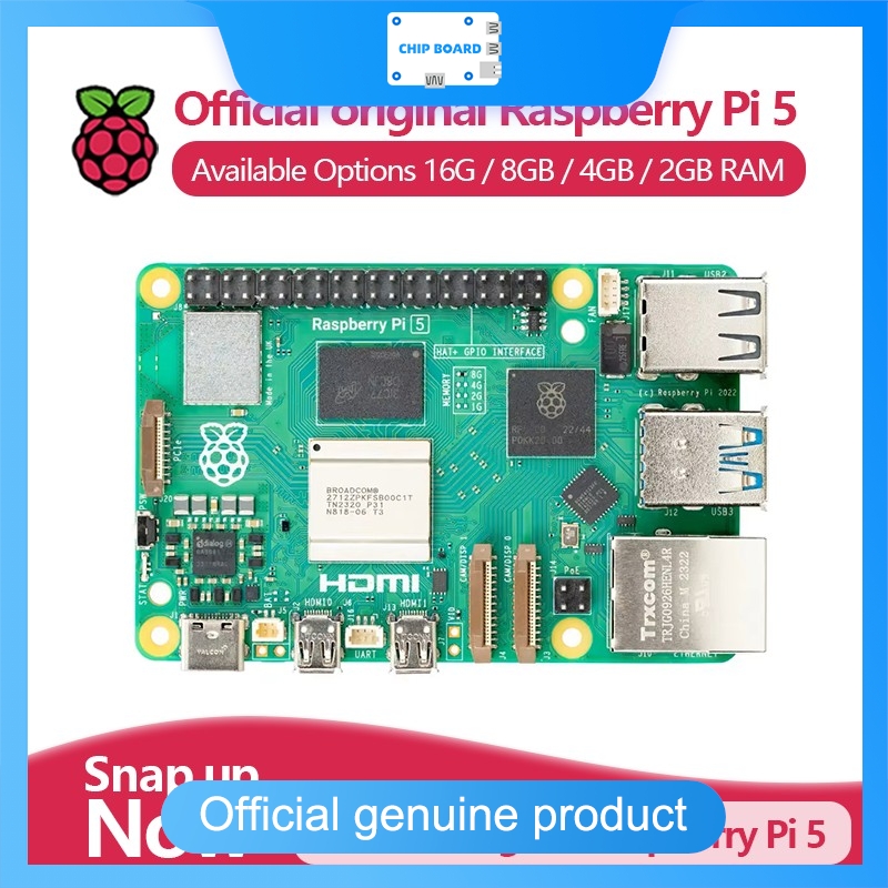 Raspberry Pi 5 8Gb Board - كمبيوتر Raspberry Pi 5 لوحة واحدة