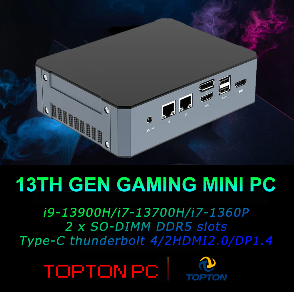 Intel Core I9 13900H Mini Pc - كمبيوتر صغير 13th Intel Core i9-13900H