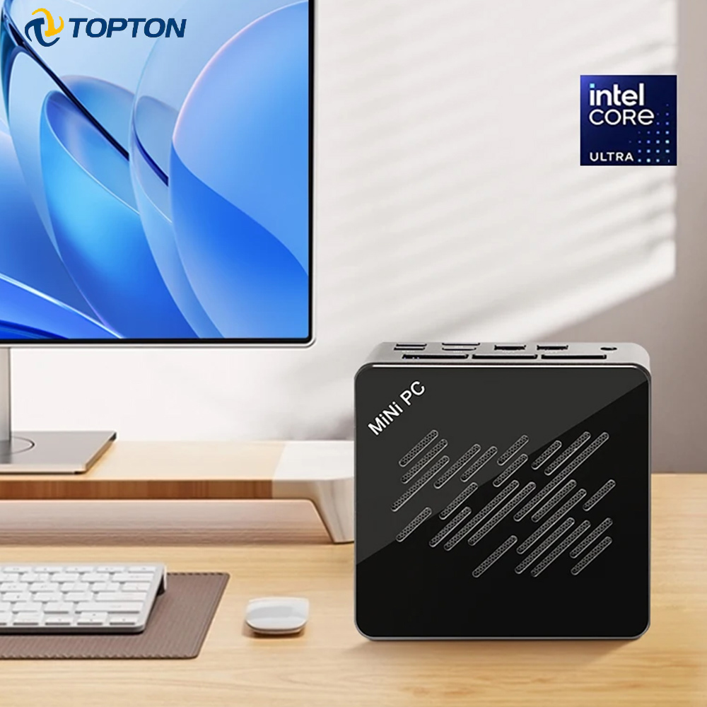 Oculink Egpu Mini Pc - كمبيوتر مكتبي صغير Topton للألعاب مع