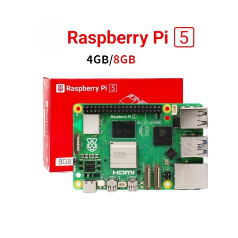 Raspberry Pi 5 8Gb Board - لوحة تطوير راسبيري باي 5B بذاكرة