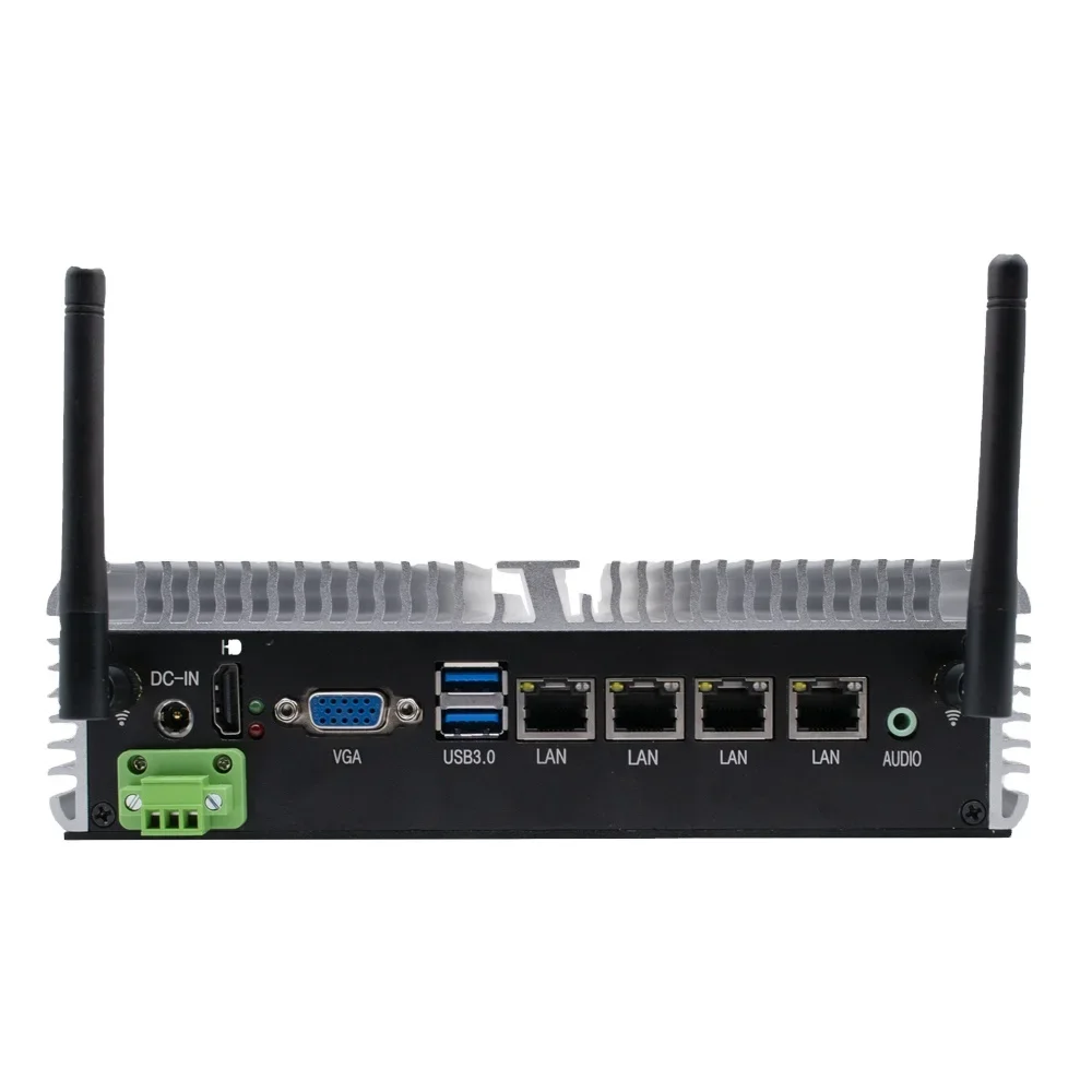 Fanless Industrial Pc Rs485 Core I7 - جهاز كمبيوتر صناعي متين جديد HVAEIPC