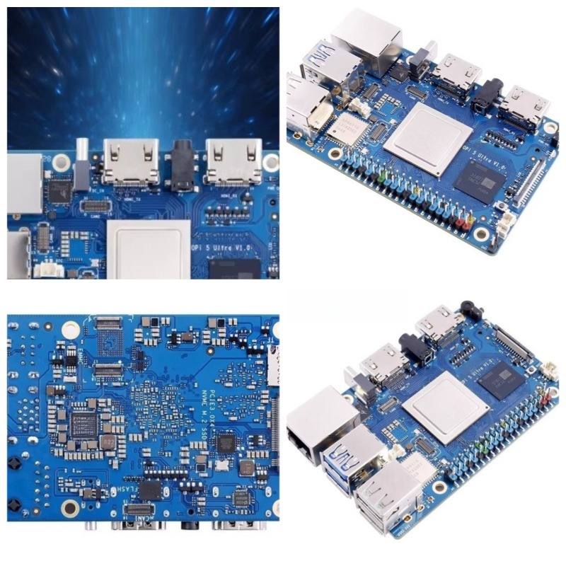 Rockchip Rk3588 Development Board - لوحة تطوير Rockchip RK3588 مع ذاكرة