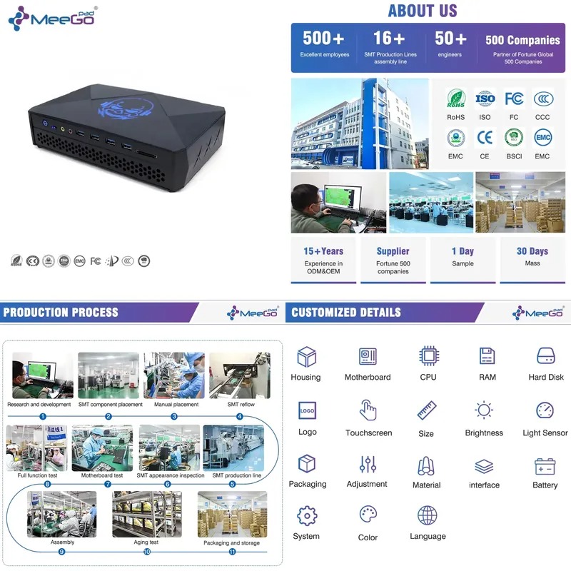 Mini Pc Rtx 4060 Ddr5 - عرض ساخن: جهاز Meegopad G10T من