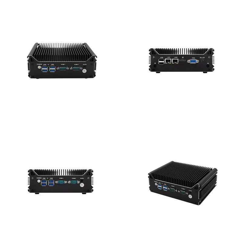 Fanless Industrial Pc Rs485 Core I7 - كمبيوتر صناعي صغير بدون مروحة مع