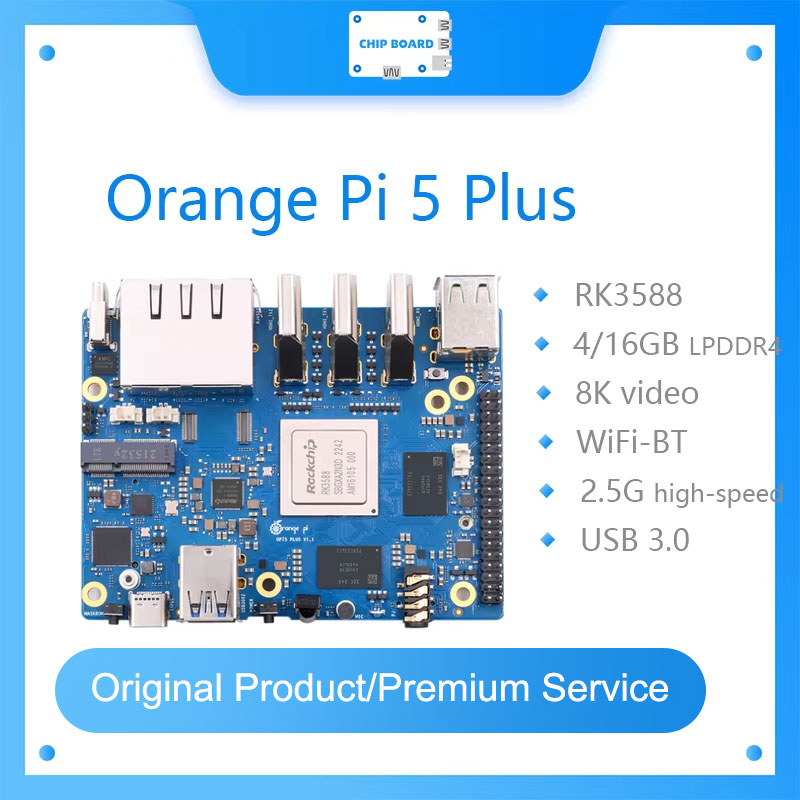 Rockchip Rk3588 Development Board - Orange Pi 5 Plus لوحة كمبيوتر