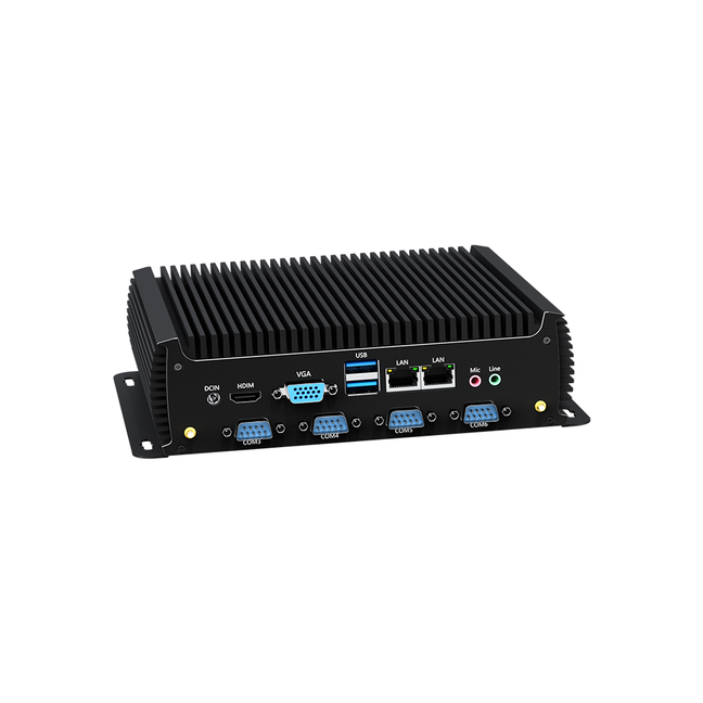 Fanless Industrial Pc Rs485 Core I7 - كمبيوتر صناعي مدمج بدون مروحة من