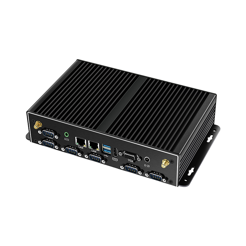 Fanless Industrial Pc Rs485 Core I7 - كمبيوتر صناعي صغير بدون مروحة مع