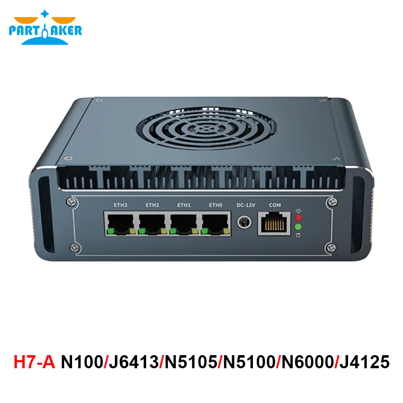الجيل الثاني عشر Intel I3-1115 - مراجعة Pfsense Firewall Router 2.5G 4 I226 وسعره