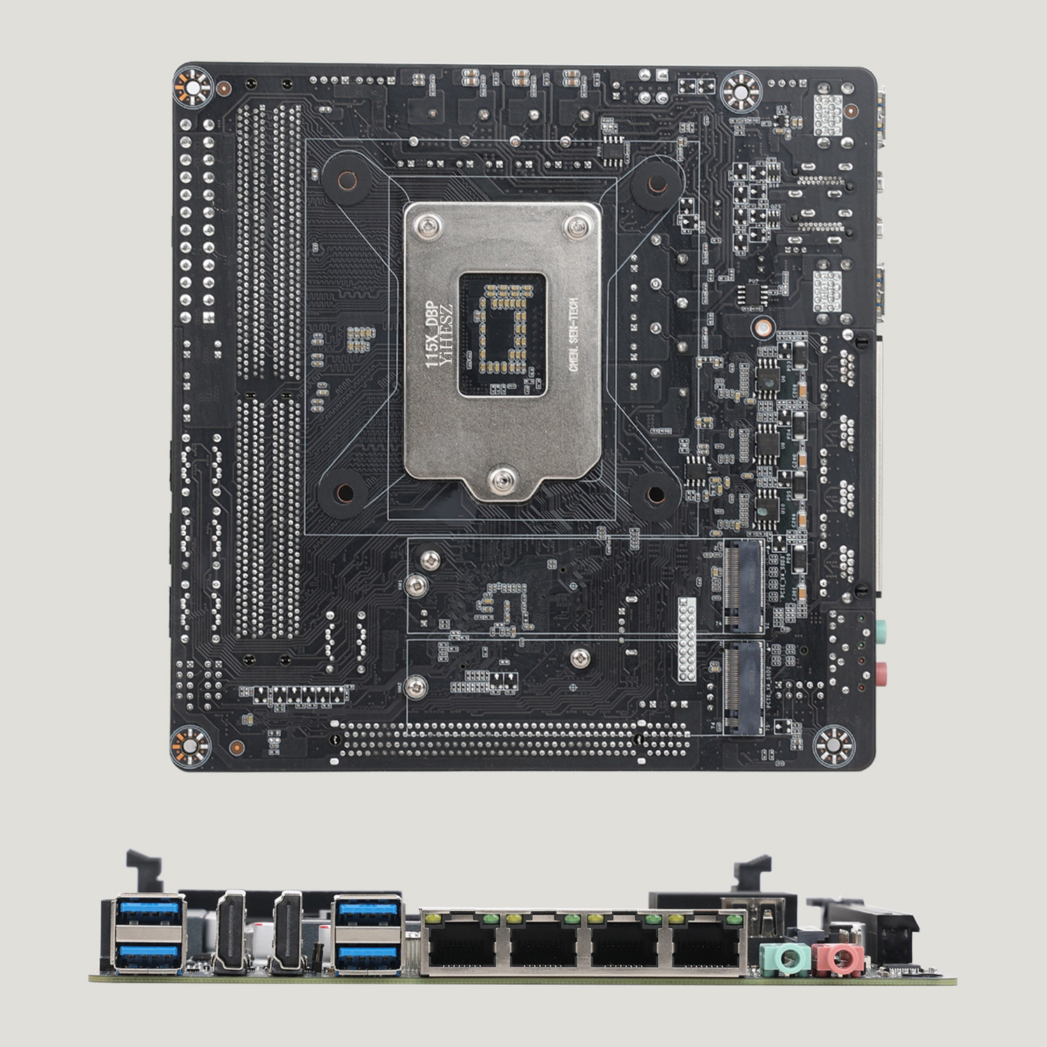 لوحة أم C246 Mini-ITX مع 8 فتح - مراجعة Nas Motherboard 8 Sata Mini Itx وسعره