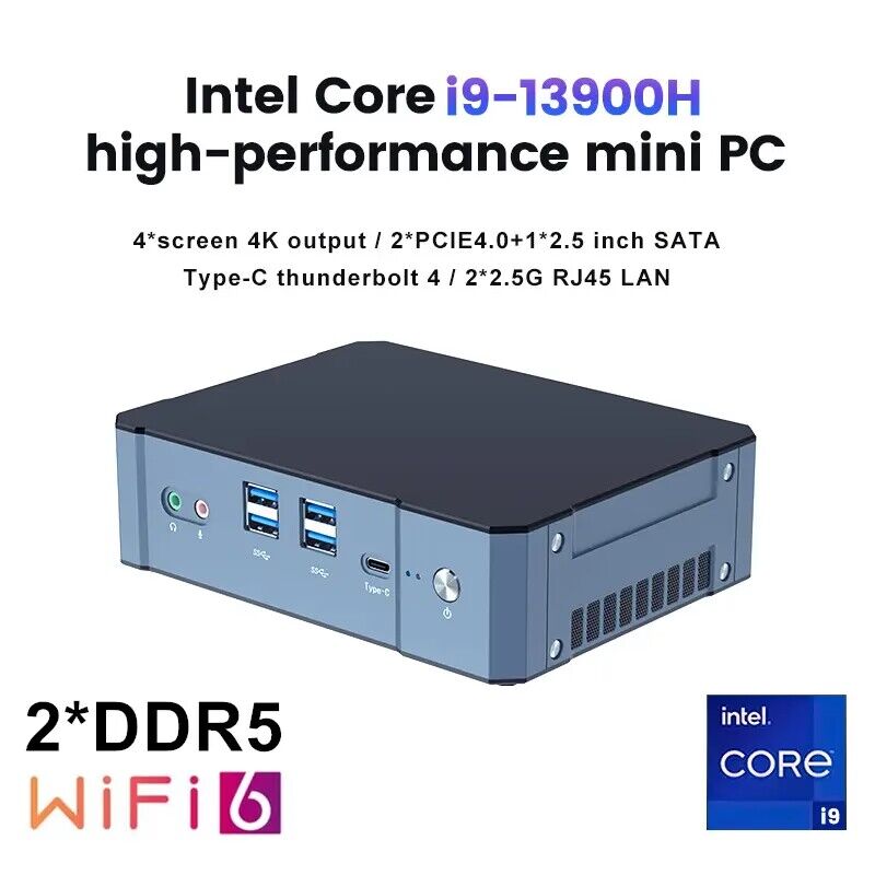 كمبيوتر ألعاب صغير Intel Core  - مراجعة Intel Core I9 13900H Mini Pc وسعره
