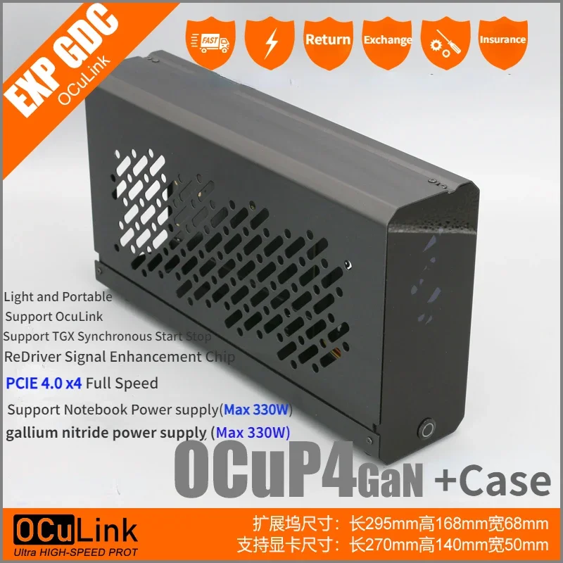 علبة توصيل وحدة معالجة الرسوما - مراجعة Oculink Egpu Mini Pc وسعره
