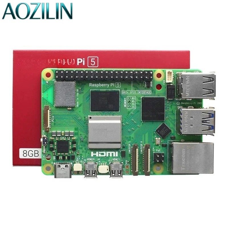 مجموعة لوحة التطوير الرئيسية ل - مراجعة Raspberry Pi 5 8Gb Board وسعره