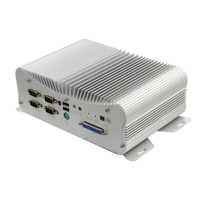 كمبيوتر صغير بدون مراوح من LPT - مراجعة Fanless Industrial Pc Rs485 Core I7 وسعره