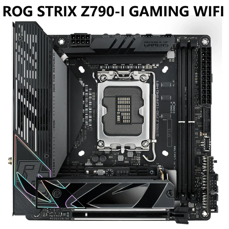 ASUS ROG STRIX Z790-I GAMING W - مراجعة Lga1700 Itx Motherboard Ddr5 وسعره