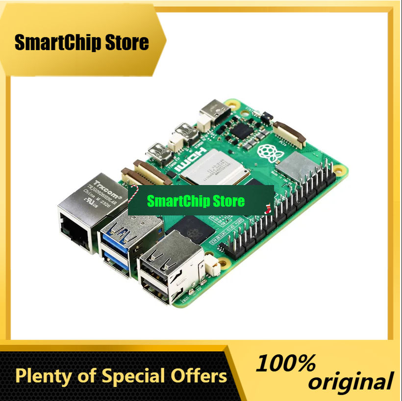 كمبيوتر Raspberry Pi 5 الأصلي  - مراجعة Raspberry Pi 5 8Gb Board وسعره