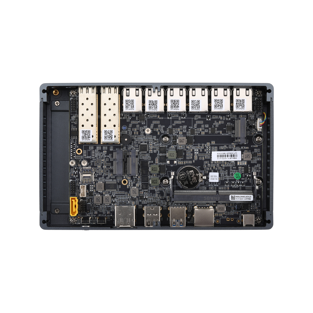 جهاز كمبيوتر صغير بدون ملحقات  - مراجعة Dual Lan 10G Sfp+ Mini Pc وسعره