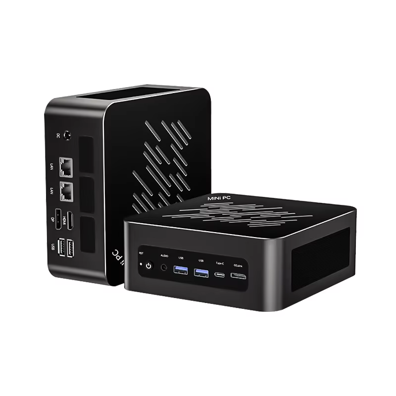 كمبيوتر مكتبي صغير Topton للأل - مراجعة Oculink Egpu Mini Pc وسعره