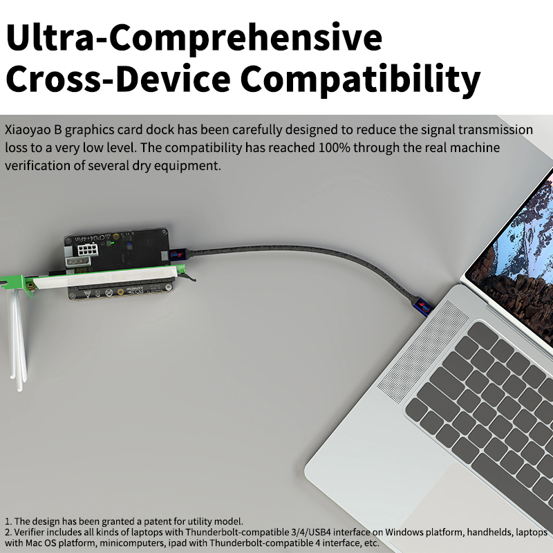 محطة إرساء خارجية للبطاقات الر - مراجعة Thunderbolt 4 Egpu Dock Mini Pc وسعره