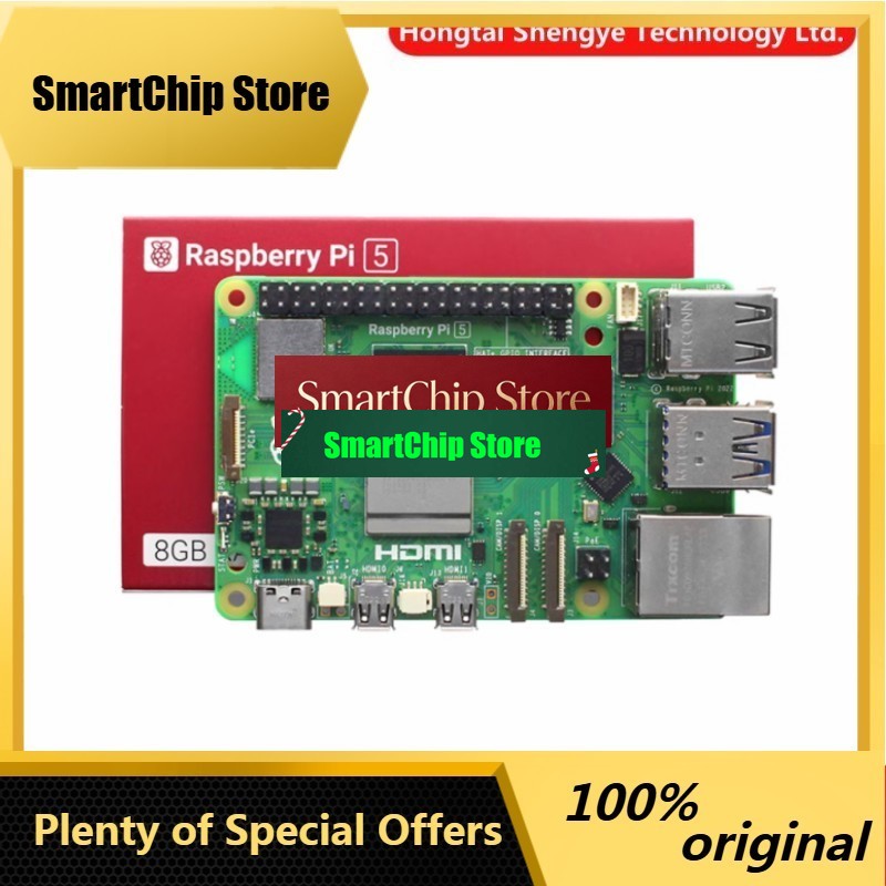 لوحة تطوير Raspberry Pi 5 الأص - مراجعة Raspberry Pi 5 8Gb Board وسعره