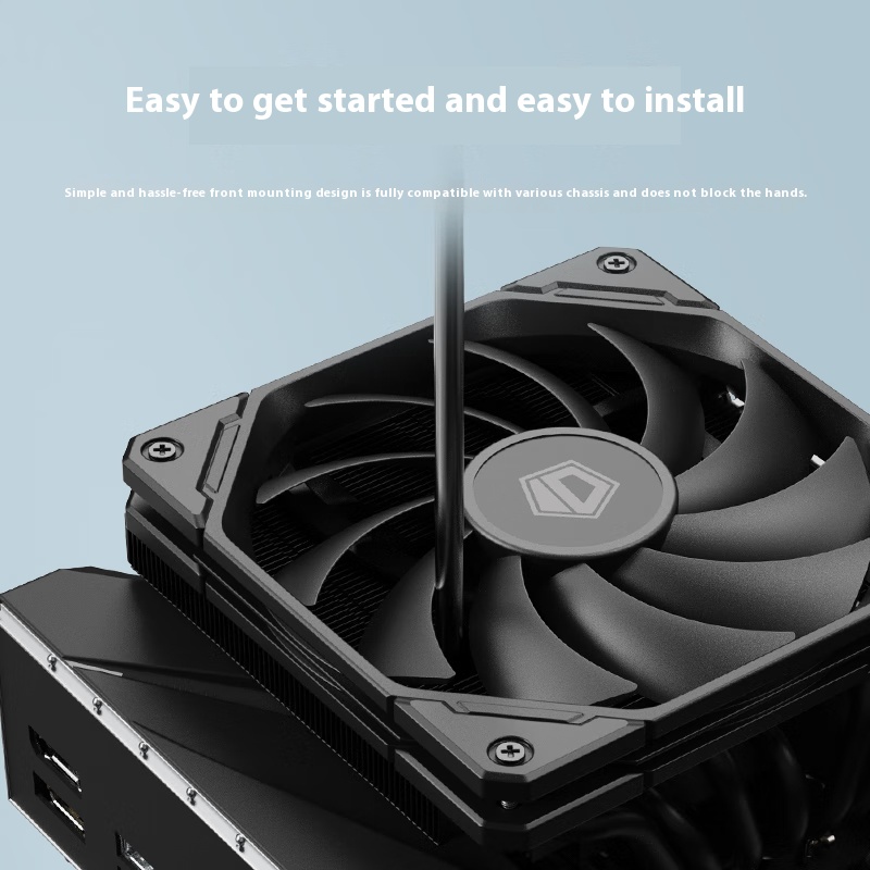 ID-COOLING IS-67-XT 6 أنابيب ح - مراجعة Lga1700 Itx Motherboard Ddr5 وسعره