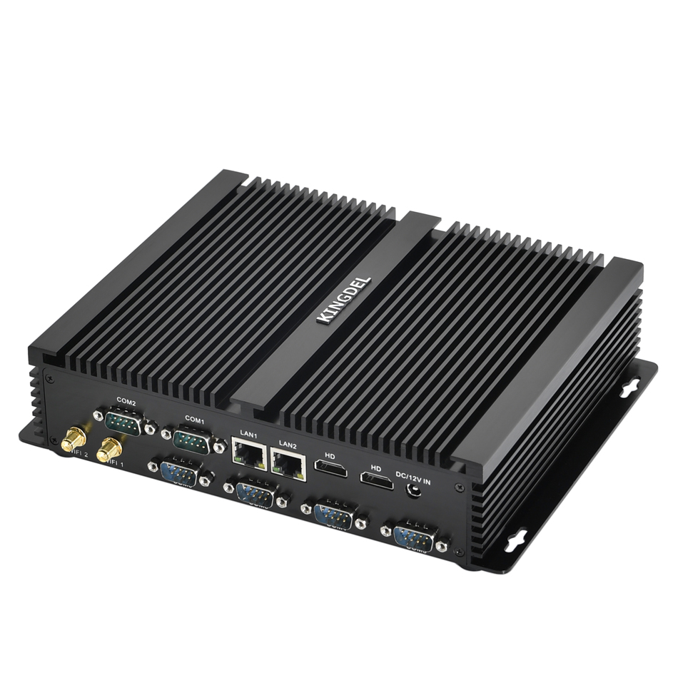 عرض كبير على الكمبيوتر الصناعي - مراجعة Fanless Industrial Pc Rs485 Core I7 وسعره