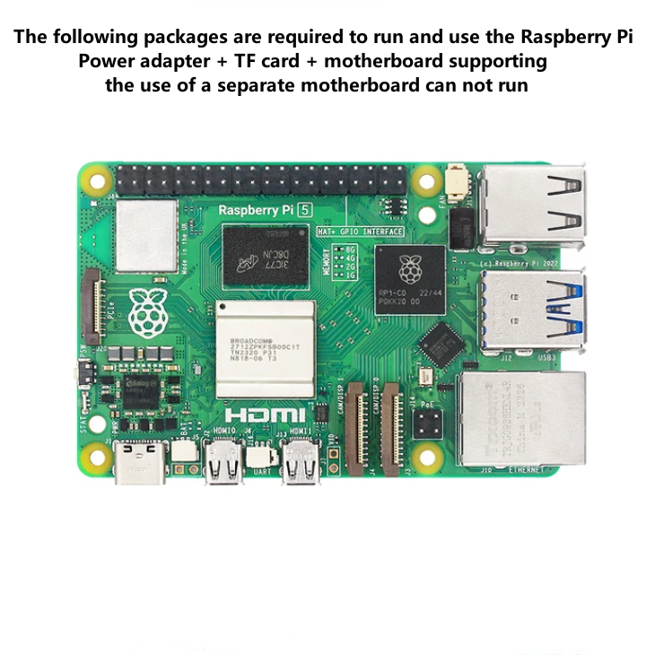 جديد وأصلي Raspberry Pi 5 4GB  - مراجعة Raspberry Pi 5 8Gb Board وسعره