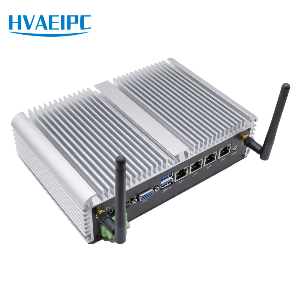 جهاز كمبيوتر صناعي متين جديد H - مراجعة Fanless Industrial Pc Rs485 Core I7 وسعره