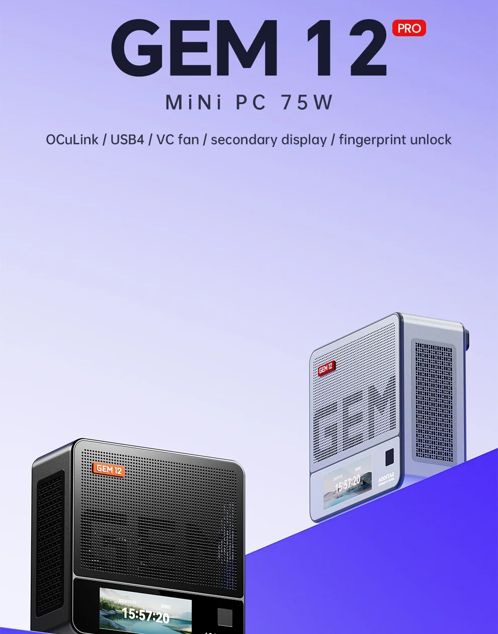 GEM12 Pro AMD Ryzen 7 8845HS G - مراجعة Amd Ryzen 7 7840Hs Mini Pc وسعره