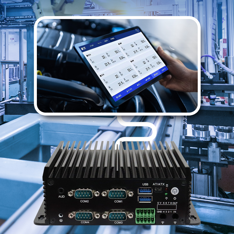 كمبيوتر صغير رباعي النواة N95  - مراجعة Fanless Industrial Pc Rs485 Core I7 وسعره