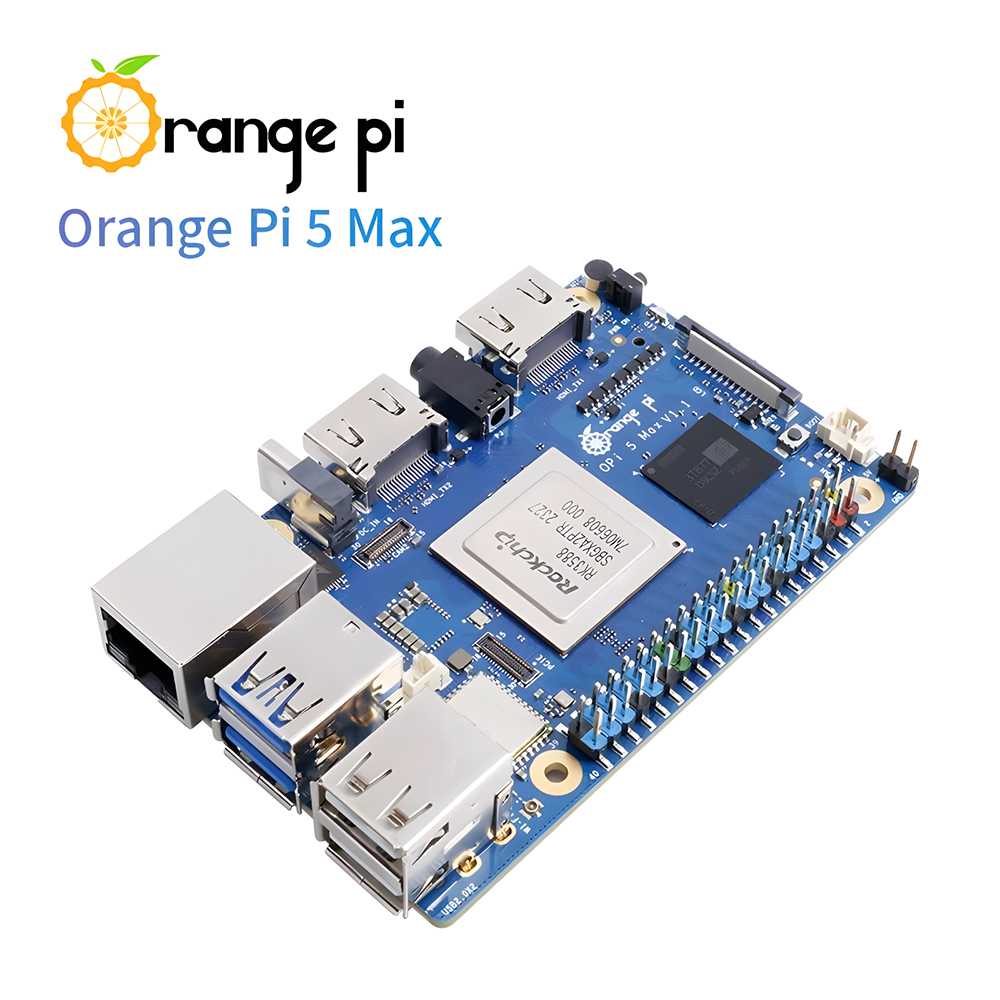 أورانج باي 5 ماكس بذاكرة وصول  - مراجعة Rockchip Rk3588 Development Board وسعره