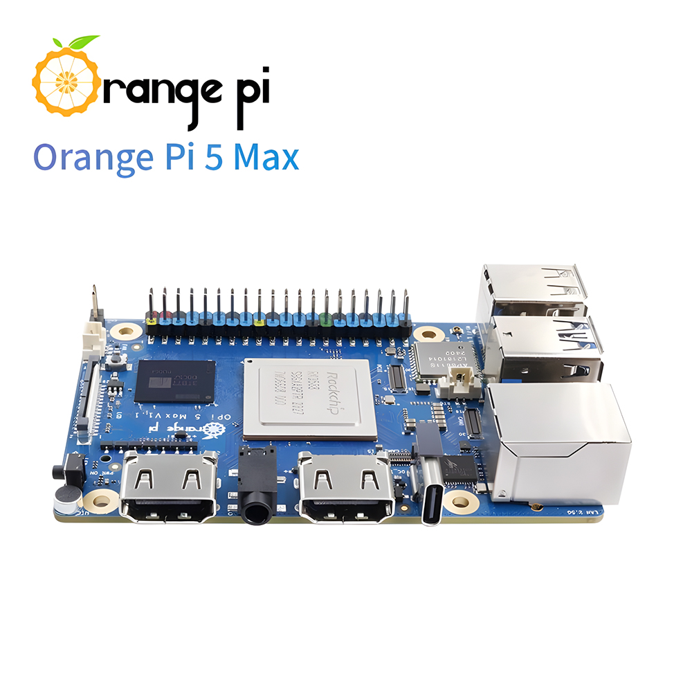 أورانج باي 5 ماكس بذاكرة وصول  - مراجعة Rockchip Rk3588 Development Board وسعره