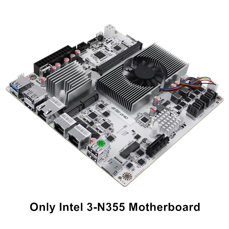 لوحة أم NAS ميني ITX بـ 8 فتحا - مراجعة Nas Motherboard 8 Sata Mini Itx وسعره