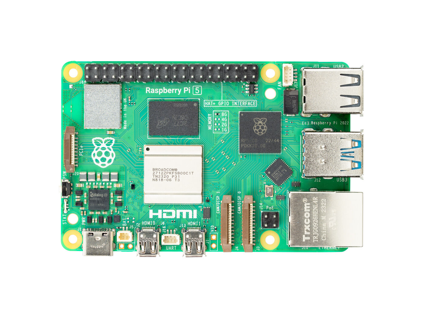 لوحة تطوير الذراع الرسمية الأص - مراجعة Raspberry Pi 5 8Gb Board وسعره