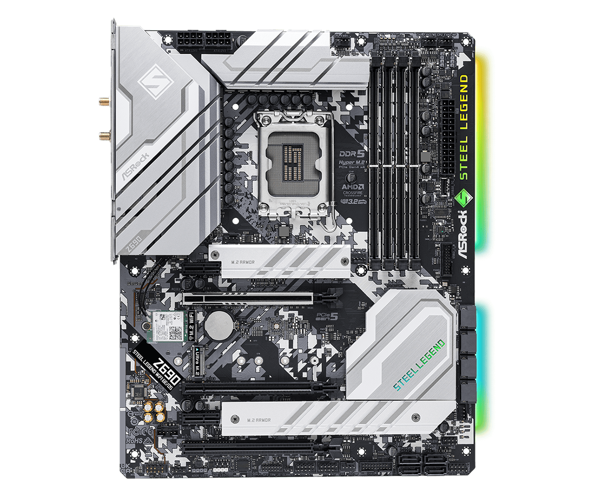 لوحة أم Z690 LGA1700 من ASROCK - مراجعة Lga1700 Itx Motherboard Ddr5 وسعره