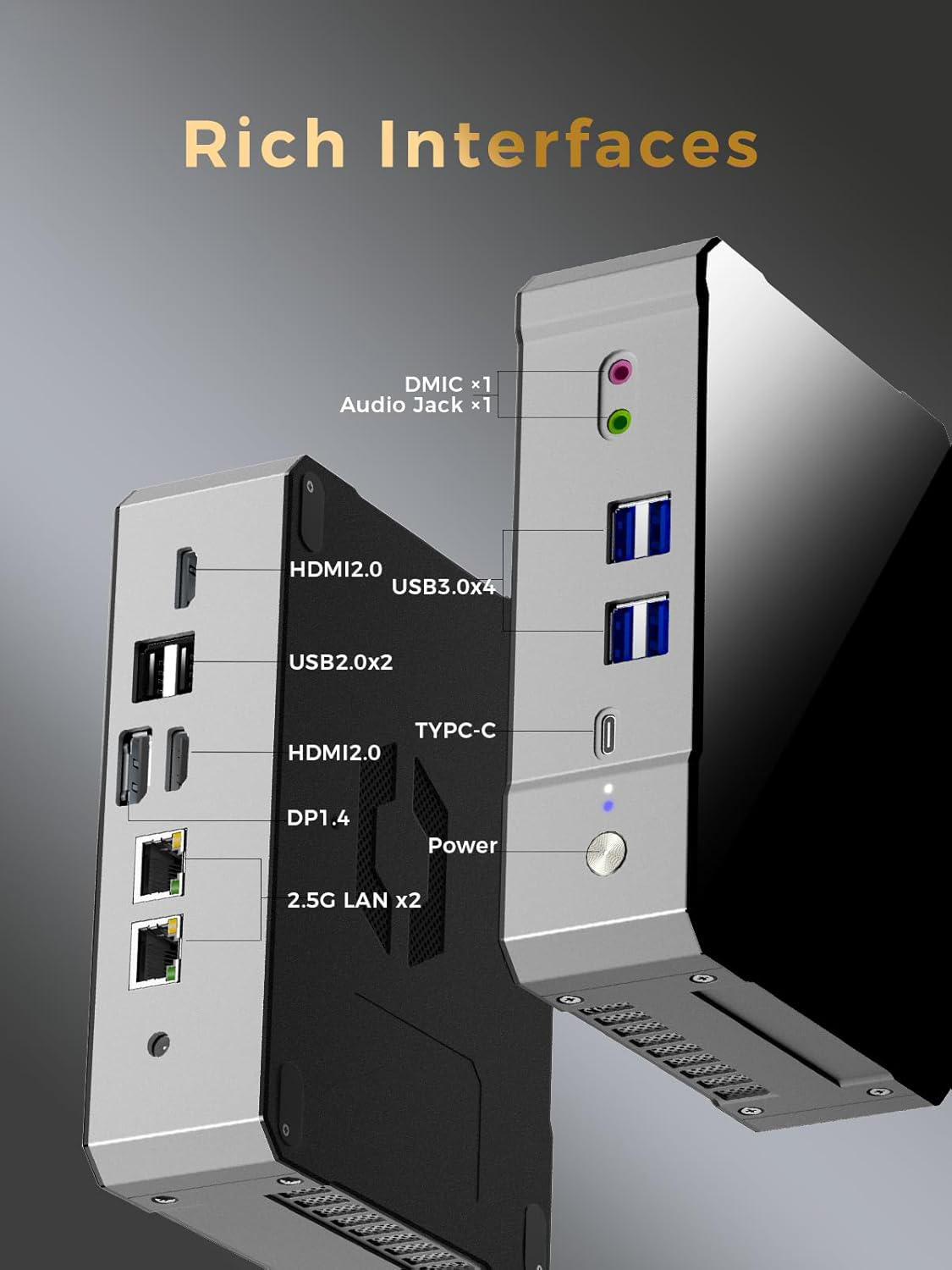 كمبيوتر ألعاب صغير من Gen 13th - مراجعة Intel Core I9 13900H Mini Pc وسعره