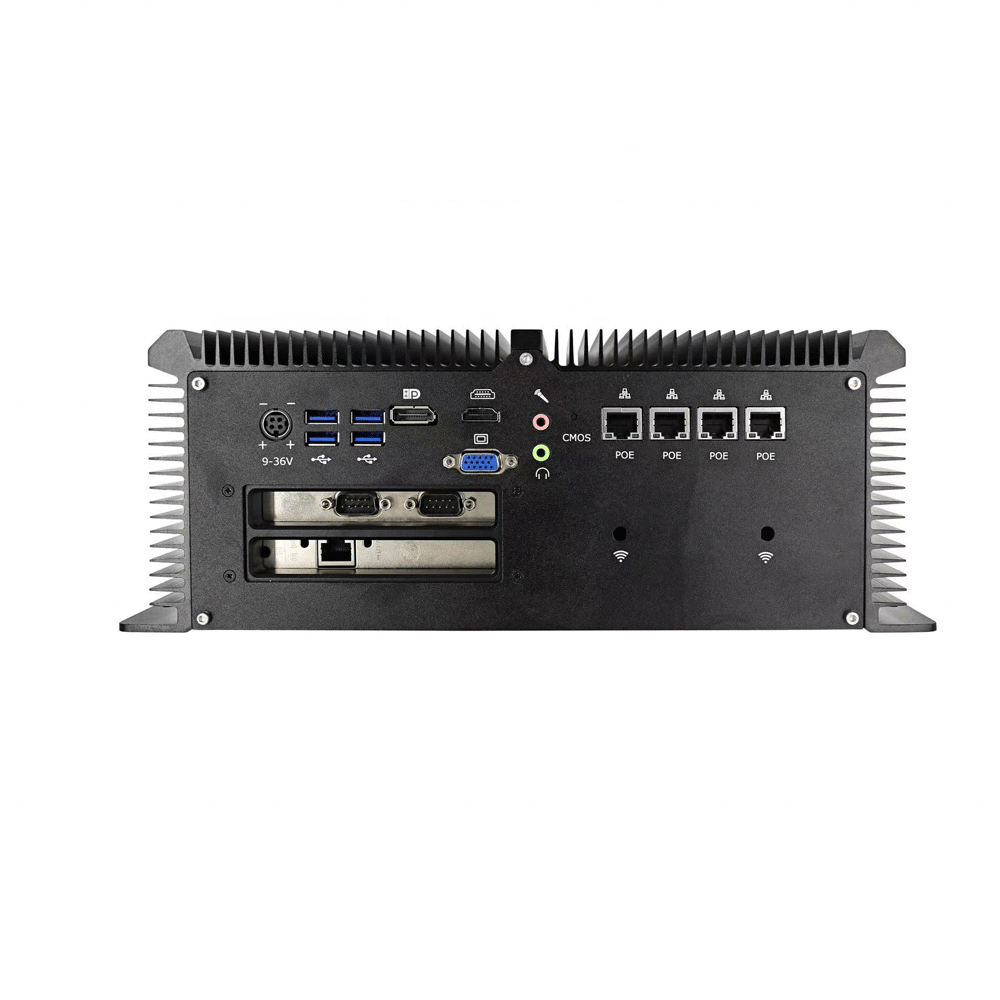 كمبيوتر صناعي متين بدون مراوح  - مراجعة Fanless Industrial Pc Rs485 Core I7 وسعره