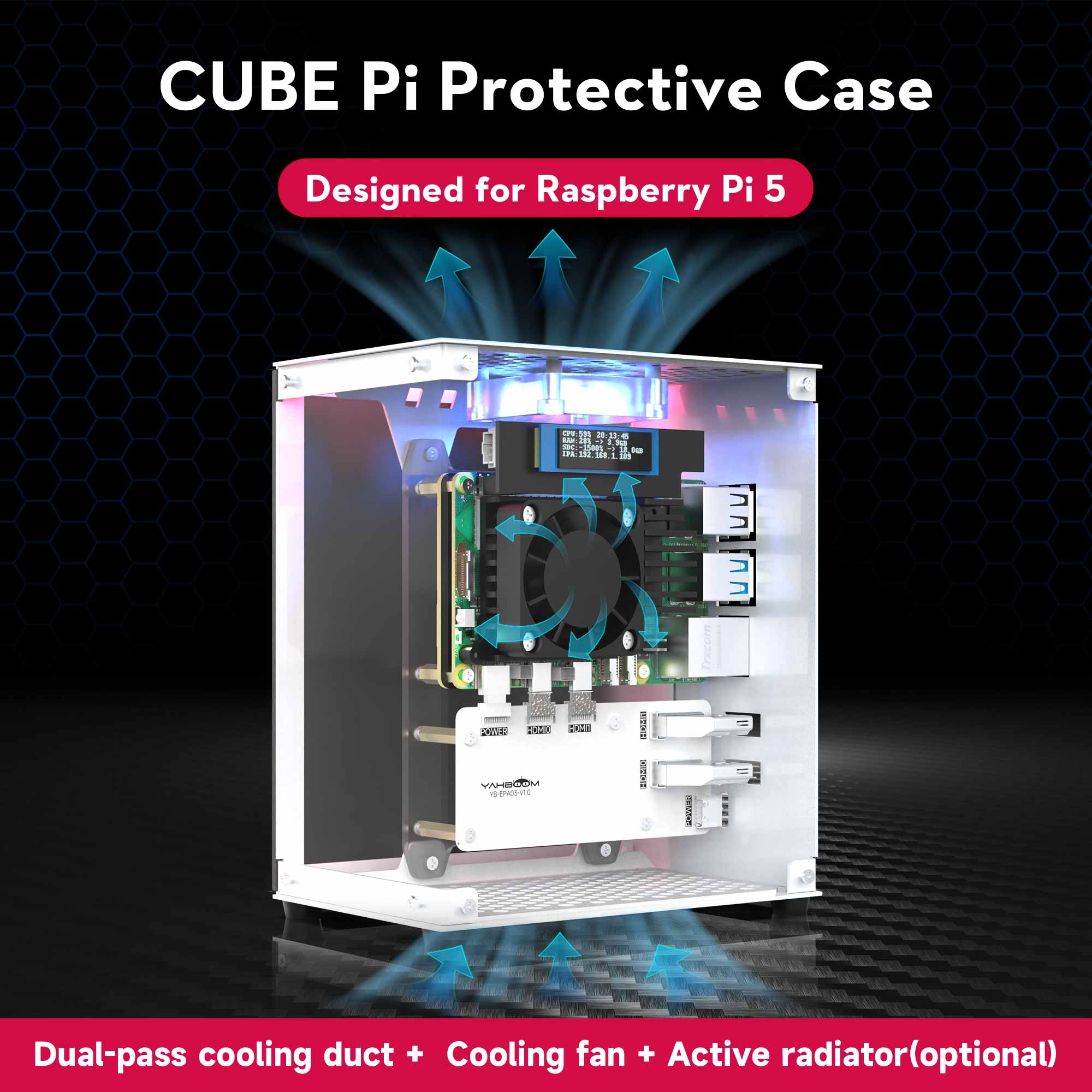 طقم حماية Raspberry Pi 5 مع مر - مراجعة Raspberry Pi 5 8Gb Board وسعره