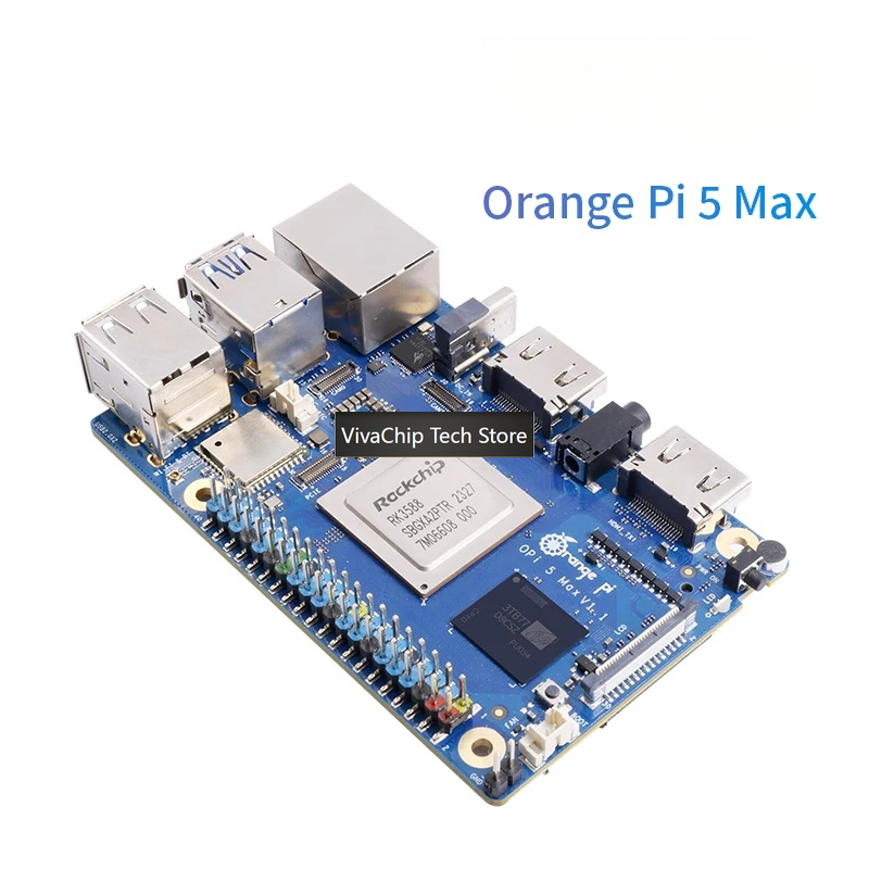 لوحة تطوير Orange Pi 5 Max من  - مراجعة Rockchip Rk3588 Development Board وسعره