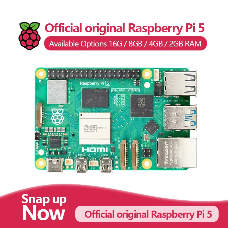 لوحة راسبيري باي 5 الأصلية من  - مراجعة Raspberry Pi 5 8Gb Board وسعره