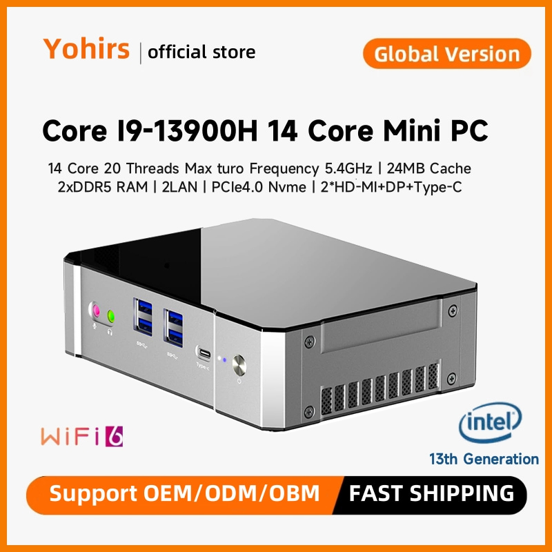 Yohirs 13th Gen i9 13900H i7 1 - مراجعة Intel Core I9 13900H Mini Pc وسعره